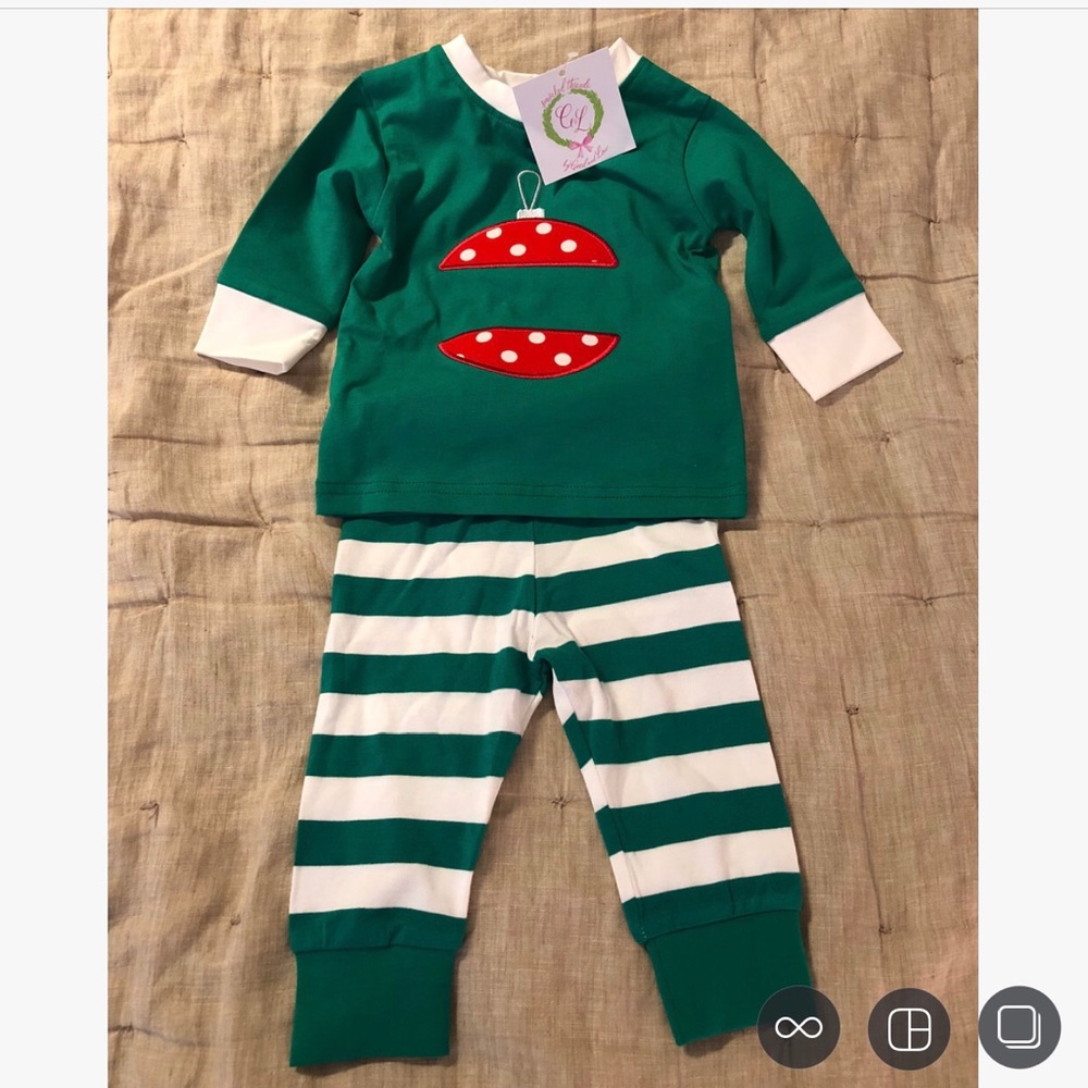 NWT Infant Christmas Pajamas